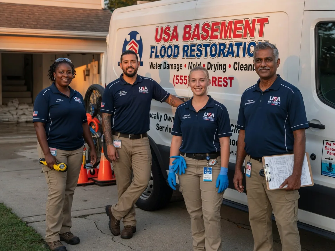 Basement Flood Cleanup company in Midnight, MS